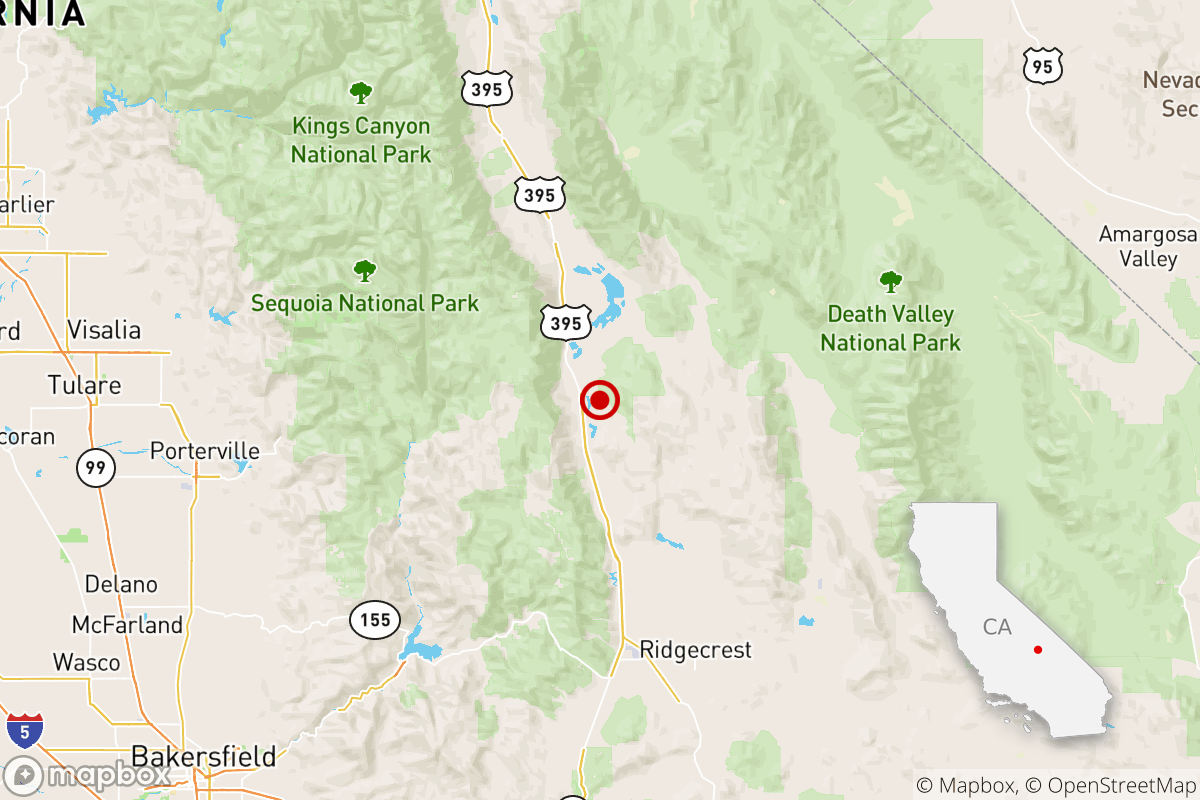 Earthquake: 4.0 quake strikes near Ridgecrest, Calif.